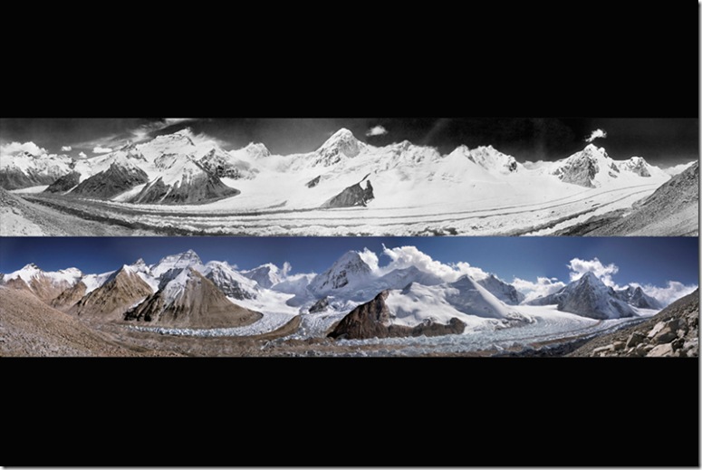 喜马拉雅山在萎缩-西藏绒布冰川1921-2008