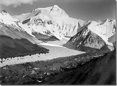 喜马拉雅山在萎缩-西藏绒布冰川1921