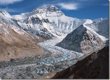喜马拉雅山在萎缩-西藏绒布冰川2007